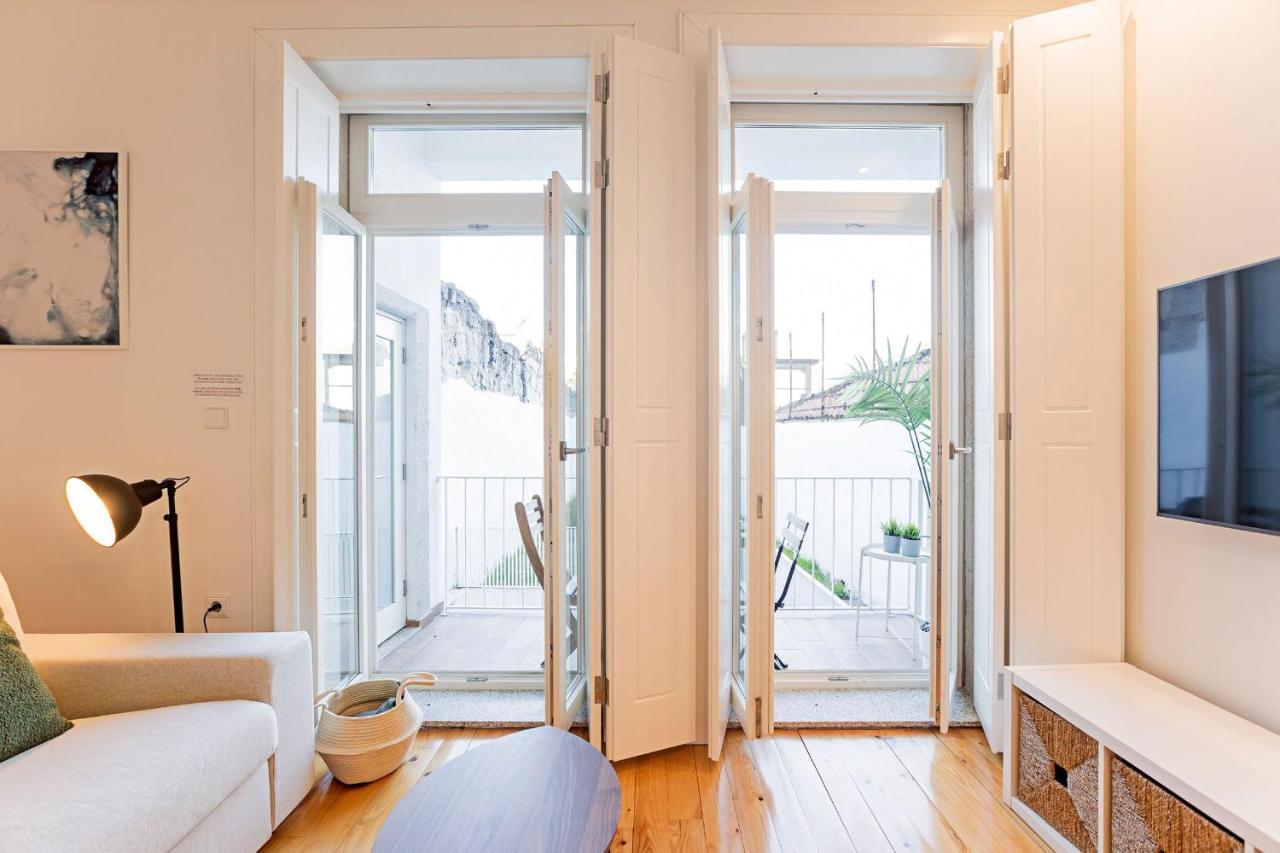 Wonderful Duplex W Private Patio & Ac By Lovelystay OOporto Exteriör bild